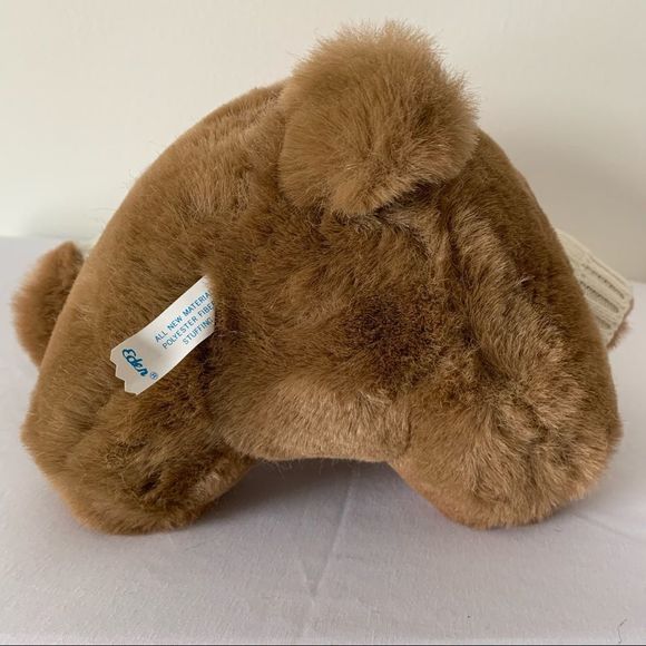 Vintage Eden Brown Bear Plush Stuffed Animal Toy - Picture 7 of 9